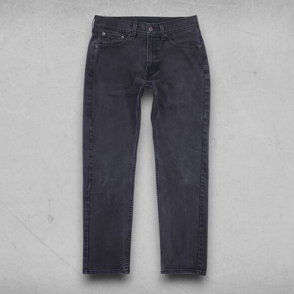 Levi's Other - Levi's 505 Jeans Men 29x30 Black Straight Leg Grunge 90s Minimalist Casual Retro